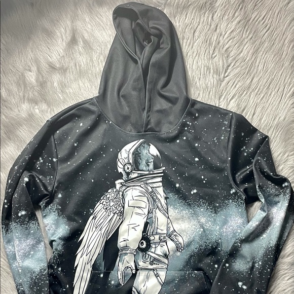 Space Lion Hoodie - Large - Picture 6 of 6